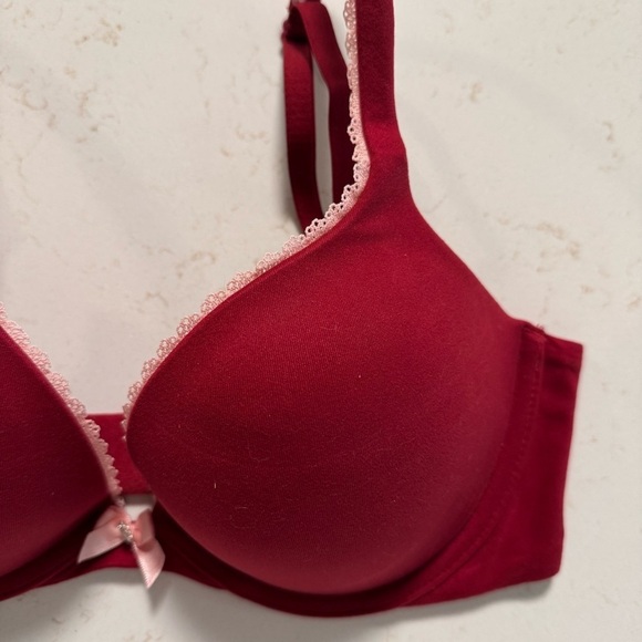 Victoria Secret Body by Victoria Underwire Bra in Deep Red with Molded Cups - Picture 3 of 12